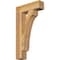 Ekena Millwork Legacy Block Rough Sawn Bracket, Western Red Cedar, 4"W x 16"D x 28"H BKT04X16X28LEC05RWR - alternate 1